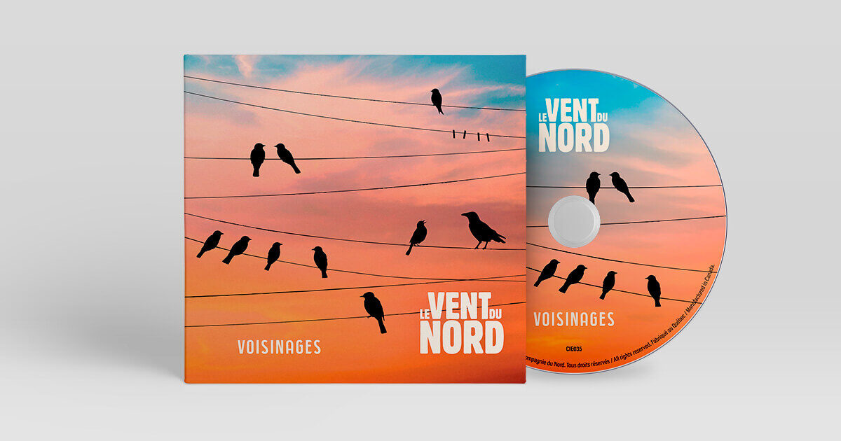 Le vent du Nord album Voisiganges CD Disque